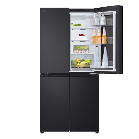 LG InstaView GMV860EPDE Frigorifero Multidoor Slim, Classe E, 530L, Wi-Fi, Linear Cooling, Essence Matte Black