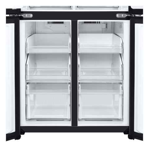 LG InstaView GMV860EPDE Frigorifero Multidoor Slim, Classe E, 530L, Wi-Fi, Linear Cooling, Essence Matte Black