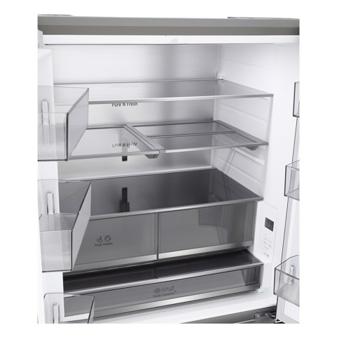 LG InstaView GMVW50DDMB Frigorifero French Door Multidoor Classe D Metal Sorbet