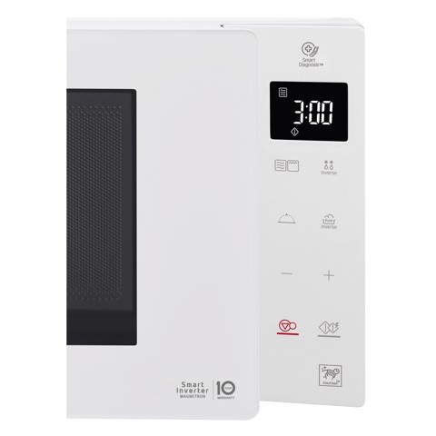 LG MH6535GDH forno a microonde Bianco Microonde con grill Superficie piana 25 L 1000 W