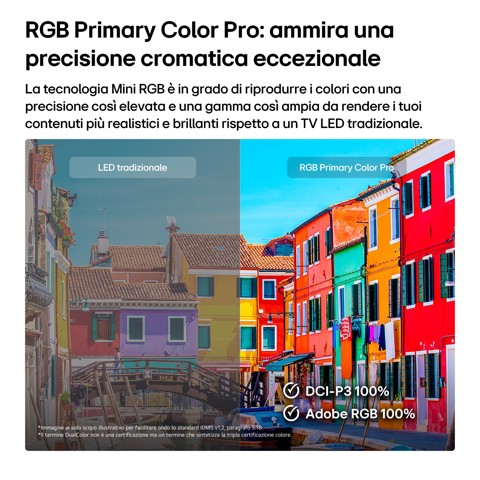 LG Mini RGB 55'' Serie MRGB87 55MRGB87B6B, 4K, RGB Primary Color Pro, Dolby Vision, Motion Booster 288, SMART TV 2026