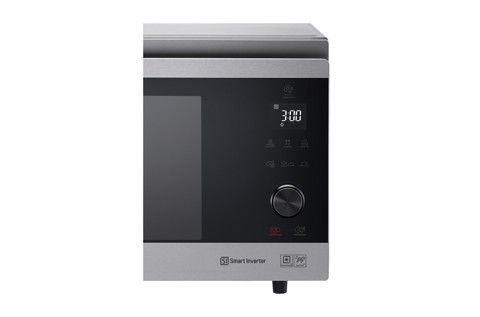LG MJ3965ACS forno a microonde Superficie piana Microonde con grill 39 L 1350 W Acciaio inossidabile