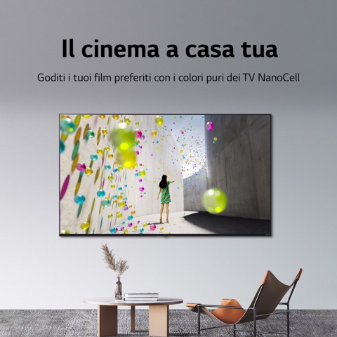 LG NanoCell 43'' Serie NANO76 43NANO766QAPID 4K Smart TV NOVITÀ 2022