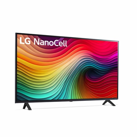 LG NanoCell 43'' Serie NANO82 43NANO82T6B, TV 4K, 3 HDMI, SMART TV 2024