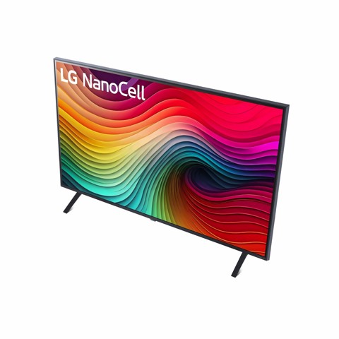 LG NanoCell 43'' Serie NANO82 43NANO82T6B, TV 4K, 3 HDMI, SMART TV 2024