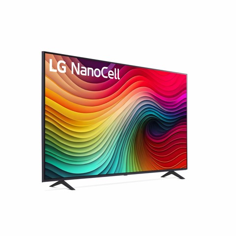 LG NanoCell 50'' Serie NANO82 50NANO82T6B, TV 4K, 3 HDMI, SMART TV 2024