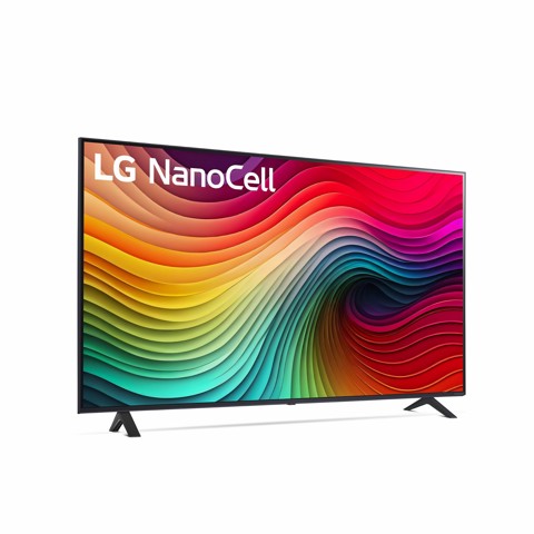 LG NanoCell 55'' Serie NANO82 55NANO82T6B, TV 4K, 3 HDMI, SMART TV 2024