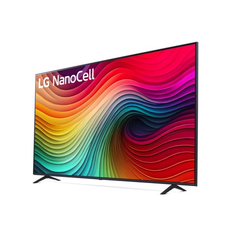 LG NanoCell 75'' Serie NANO82 75NANO82T6B, TV 4K, 3 HDMI, SMART TV 2024