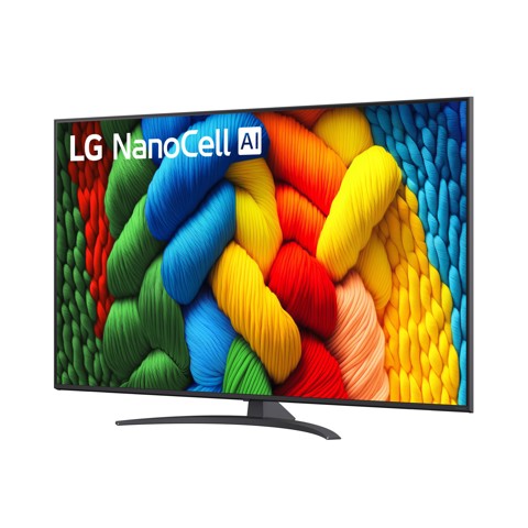 LG NanoCell AI 65NANO81A6A TV Serie NANO81 65'' 4K, α7 Gen8, HDR10, 20W, 3 HDMI con Game Optimizer, Smart TV WebOS 25