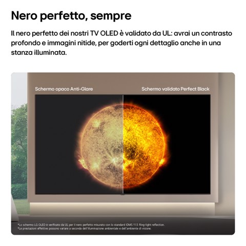 LG OLED AI 83'' Serie B6 OLED83B65LA, 4K, Nero perfetto, Dolby Vision, Processore α8 Gen3, 120Hz, G-Sync, SMART TV 2026