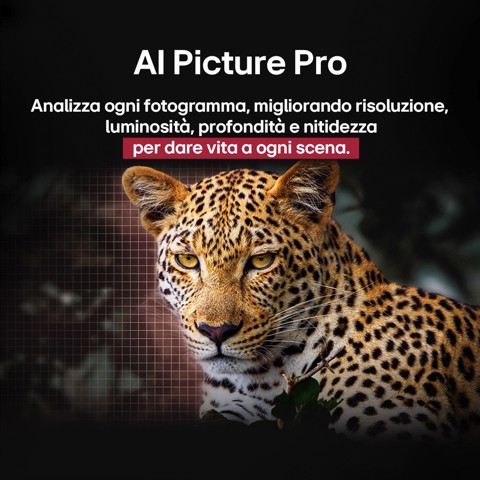 LG OLED AI OLED65B56LA TV Serie B5 65'' 4K, α8 Gen2, Dolby Vision, 20W, 4 HDMI con VRR 120Hz, G-Sync, Smart TV WebOS 25
