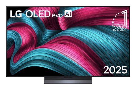 LG OLED evo AI OLED55C55LA TV Serie C5 55'' 4K, α9 Gen8, Brightness Booster, 40W, 4 HDMI, VRR 144Hz, Smart TV WebOS 25