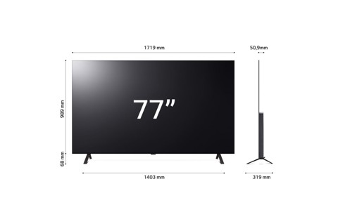 LG OLED OLED77B4ELA TV 195,6 cm (77") 4K Ultra HD Smart TV Wi-Fi Nero