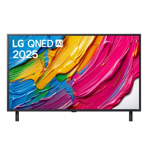 LG QNED AI 43QNED80A6B TV Serie QNED80 43'' 4K, α7 Gen8, HDR10, 20W, 3 HDMI con Game Optimizer, Smart TV WebOS 25