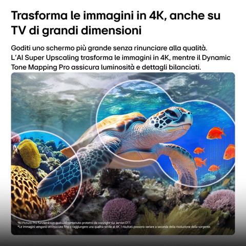 LG QNED evo AI MiniLED 100'' Serie QNED87B 100QNED87B6, 4K, Dolby Vision, Processore α8 Gen3, VRR 144Hz, SMART TV 2026