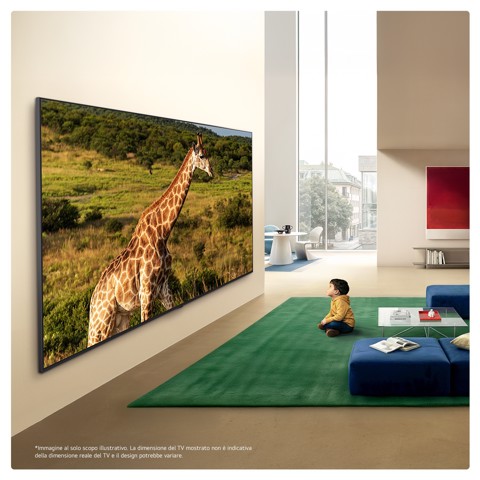 LG QNED evo AI MiniLED 100'' Serie QNED87B 100QNED87B6, 4K, Dolby Vision, Processore α8 Gen3, VRR 144Hz, SMART TV 2026