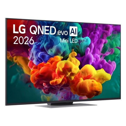 LG QNED evo AI MiniLED 55'' Serie QNED86B 55QNED86B6B, 4K, Dolby Vision, Processore a8 Gen3, VRR 144Hz, SMART TV 2026