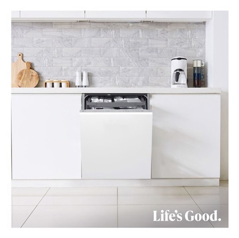 LG QuadWash DB375TXS Lavastoviglie a scomparsa totale Classe B 14 coperti Vapore Wi-Fi