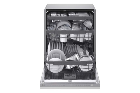 LG QuadWash DB365TXS Lavastoviglie a scomparsa totale Classe B 14 coperti Vapore Wi-Fi