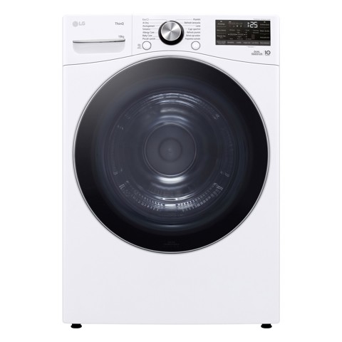 LG RH18U8AVCW Asciugatrice 18kg Pompa di calore DUAL Inverter Classe D, Motore Direct Drive, AI Dry, Wi-Fi, Bianca