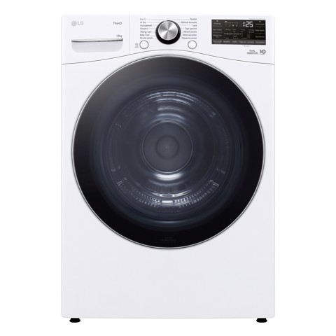 LG RH18U8AVCW Asciugatrice 18kg Pompa di calore DUAL Inverter Classe D, Motore Direct Drive, AI Dry, Wi-Fi, Bianca