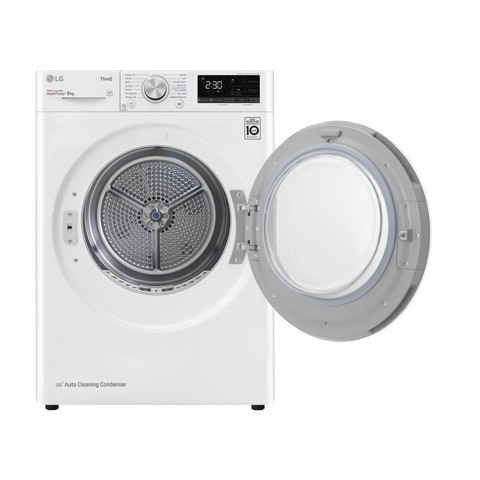 LG RH80V9AVHN Asciugatrice 8 kg Libera installazione Carica frontale C