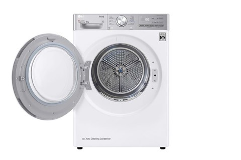 LG RH90V9AV2QR asciugatrice Libera installazione Caricamento frontale 9 kg Bianco