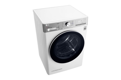 LG RH90V9AV2QR asciugatrice Libera installazione Caricamento frontale 9 kg Bianco