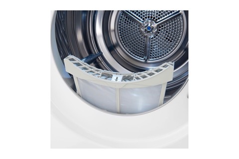 LG RH90V9AVHN asciugatrice Libera installazione Caricamento frontale 9 kg Bianco