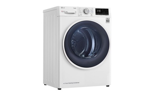 LG RH90V9AVHN asciugatrice Libera installazione Caricamento frontale 9 kg Bianco