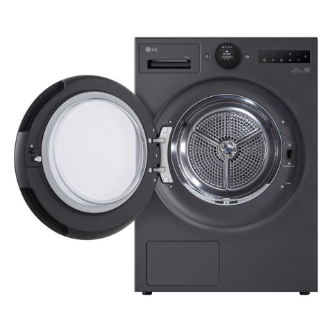 LG RHX7010TBB Asciugatrice Intelligente AI Dry 10 kg Classe C Nero
