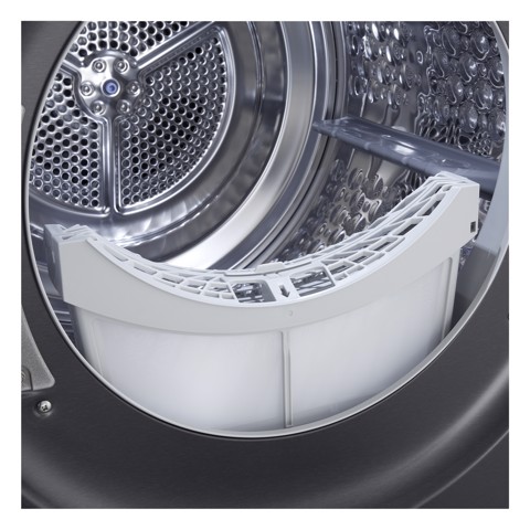 LG RHX7010TBB Asciugatrice Intelligente AI Dry 10 kg Classe C Nero