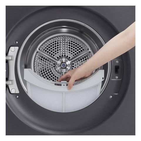 LG RHX7010TBB Asciugatrice Intelligente AI Dry 10 kg Classe C Nero