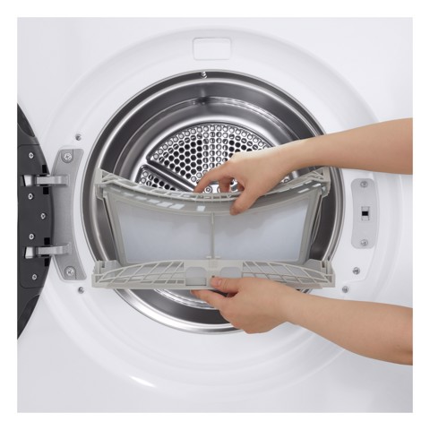 LG RNX5008TLB Asciugatrice Intelligente AI Dry 8 kg Classe B Bianco