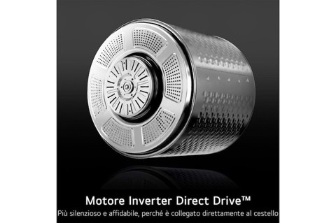 LG RNX5009TWBB asciugatrice Libera installazione Caricamento frontale 9 kg Bianco