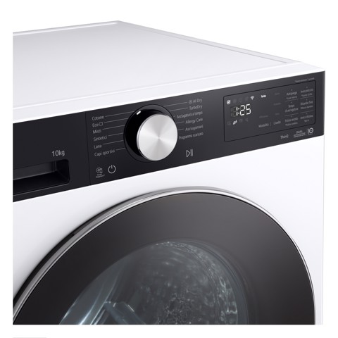 LG RNX5010TKC Asciugatrice Intelligente AI Dry10 kg Classe C Bianco