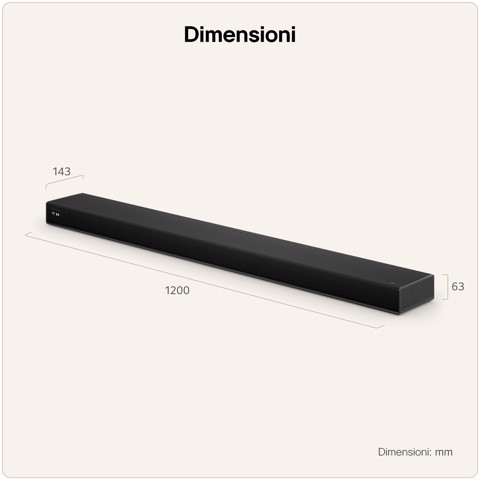 LG Sound Suite H7, Soundbar all-in-one con audio spaziale 9.1.6 & Dolby Atmos FlexConnect, Black