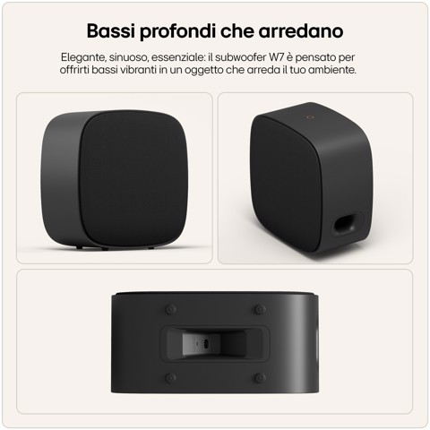 LG Sound Suite W7, Subwoofer Wireless per bassi profondi e immersivi