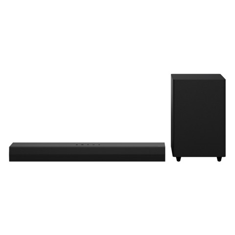 LG Soundbar S30A, 140W su 2.1 canali, Dolby Digital, DTS, Subwoofer wireless, AI Sound Pro, HDMI ARC, Bluetooth, USB