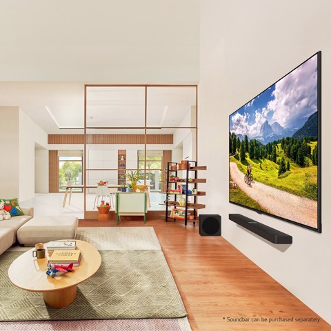 LG Soundbar S90TY, 570W su 5.1.3 canali, Dolby Atmos, Wi-Fi, 3 speaker up-firing