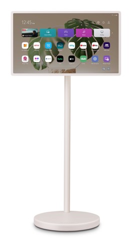 LG StanbyME 2 27LX6TDGA schermo super portatile 27'' touchscreen, webOS, HDMI, USB-C 2025