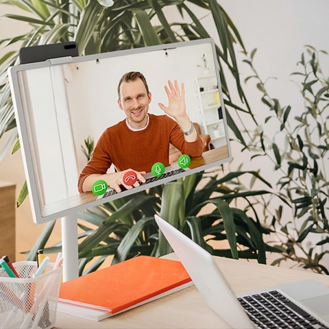 LG StanbyME 27ART10 Schermo 27'' Touchscreen, Base con ruote, Batteria, WebOS - RICONDIZIONATO GRADO A