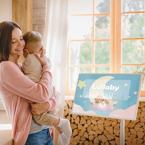 LG StanbyME 27ART10 Schermo 27'' Touchscreen, Base con ruote, Batteria, WebOS - RICONDIZIONATO GRADO A