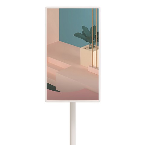 LG StanbyME 27ART10 Schermo 27'' Touchscreen, Base con ruote, Batteria, WebOS - RICONDIZIONATO GRADO A