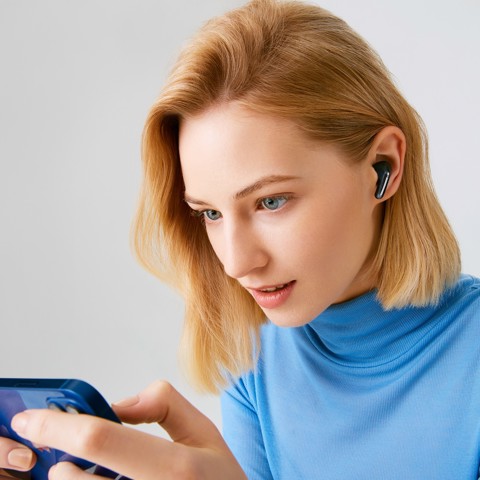 LG TONE Free FP5 - Cuffie True Wireless Bluetooth con ANC (Nero)