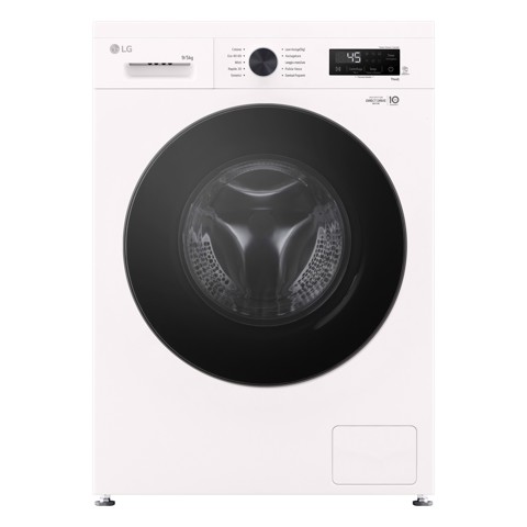 LG W4NX1095NWB Lavasciuga 9/5kg Serie X1, Classe A/E, 6 Motion Direct Drive, Wi-Fi, 1400 giri, Allergy Care, Bianca