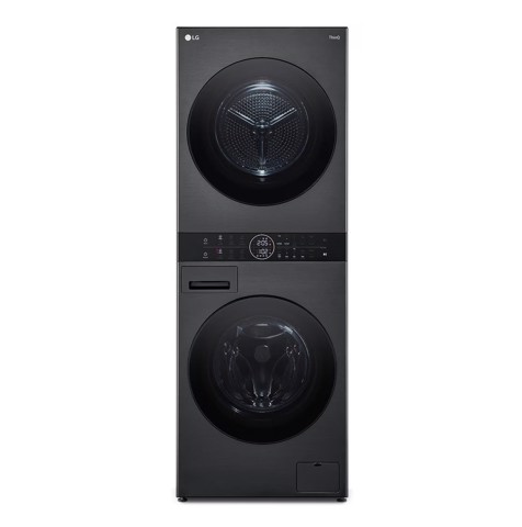 LG WashTower WT1210BBF Colonna Bucato 12/10kg AI DD, Classe A, Pannello unificato