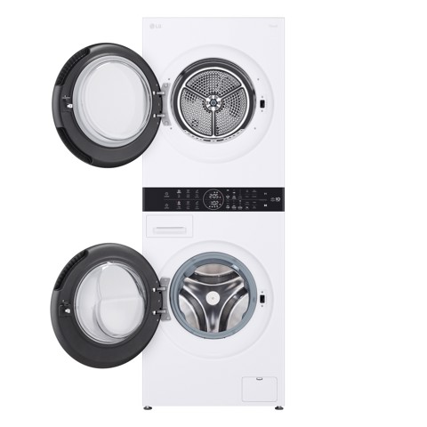 LG WashTower WT1210WWF Colonna Bucato 12/10kg AI DD, Classe A, Pannello unificato