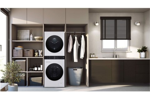 LG WT1210WWF lavasciuga Libera installazione Caricamento frontale Bianco A