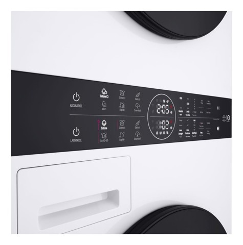 LG WT1210WWF lavasciuga Libera installazione Caricamento frontale Bianco A